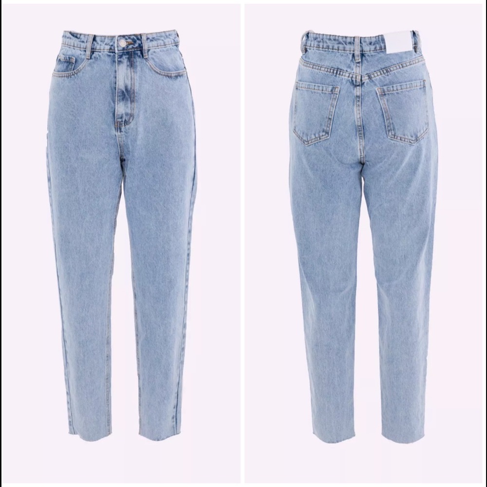 👖High Waisted Misguided Mom Jeans